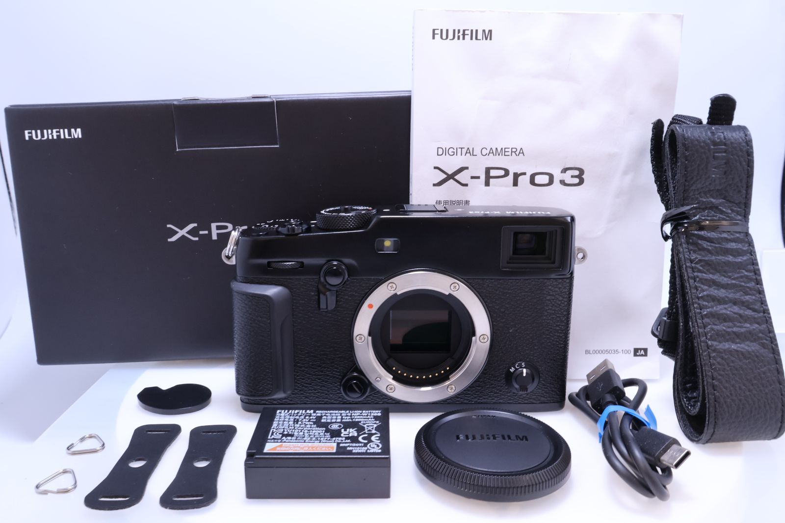 □ほぼ新品□ X-Pro3 ブラック 防塵防滴耐低温 FX-X-PRO3 富士