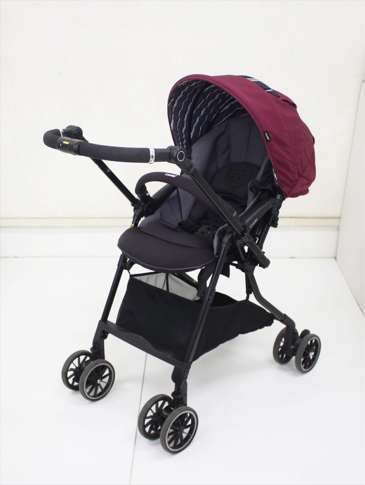 スゴカルα 4キャス compact エッグショック HK ワインレッド WR コンビ 