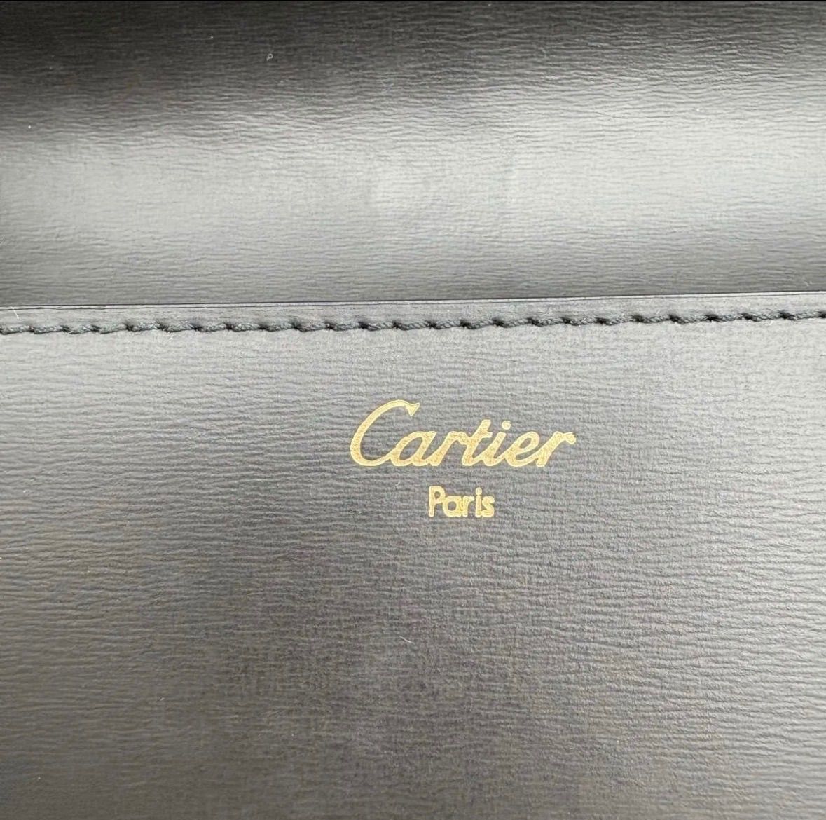 極美品○Cartier カルティエ パシャ レザー クラッチバッグ セカンド