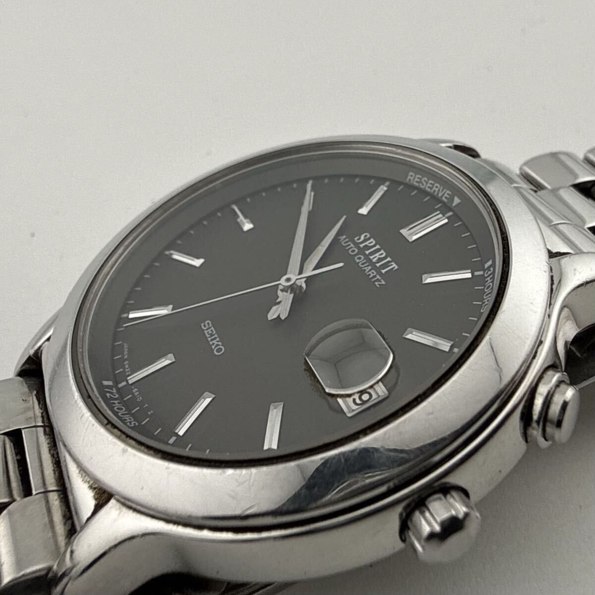 SEIKO 5M22-6A0A セイコー SPIRIT スピリット メンズ 腕時計 ジャンク 