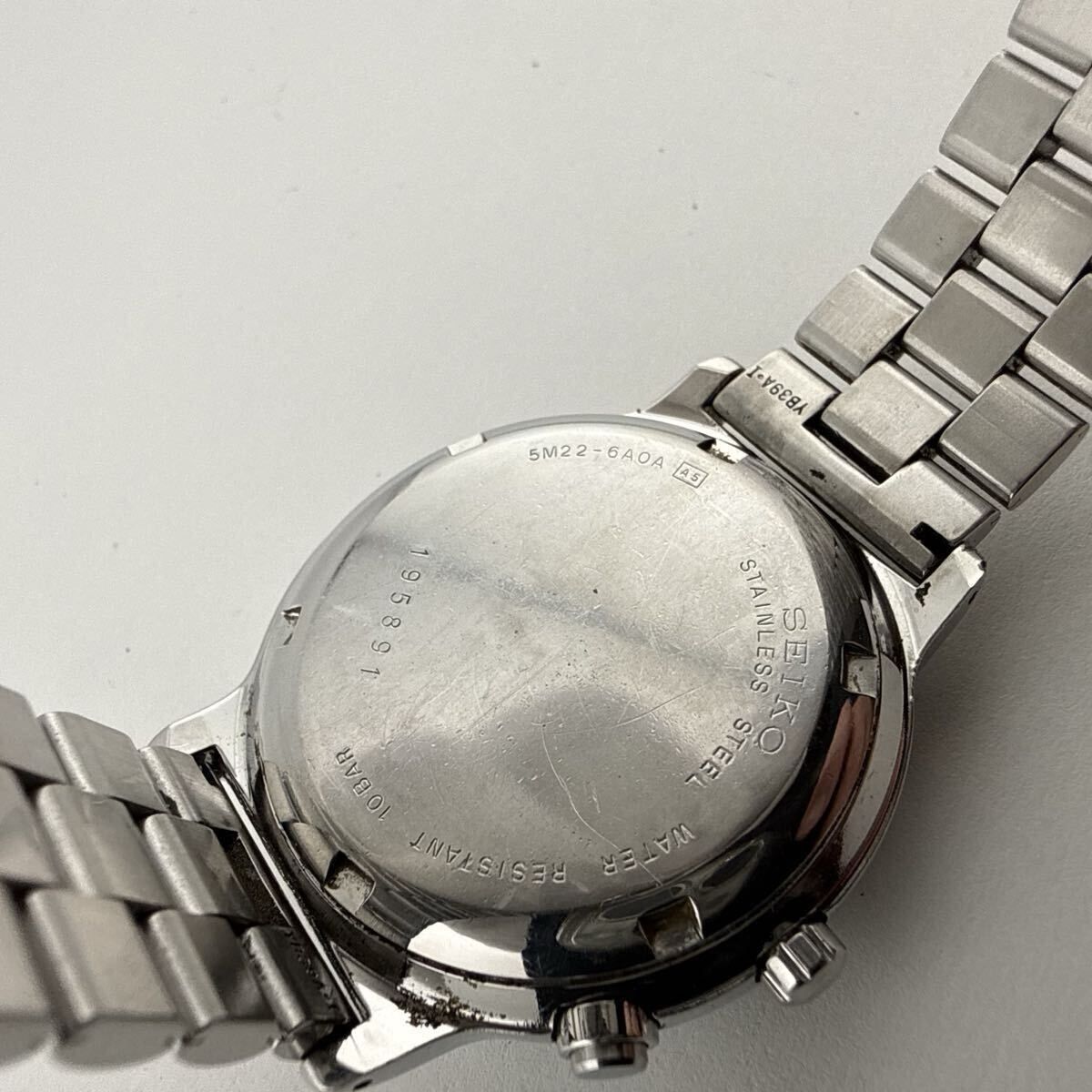 SEIKO 5M22-6A0A セイコー SPIRIT スピリット メンズ 腕時計 ジャンク 