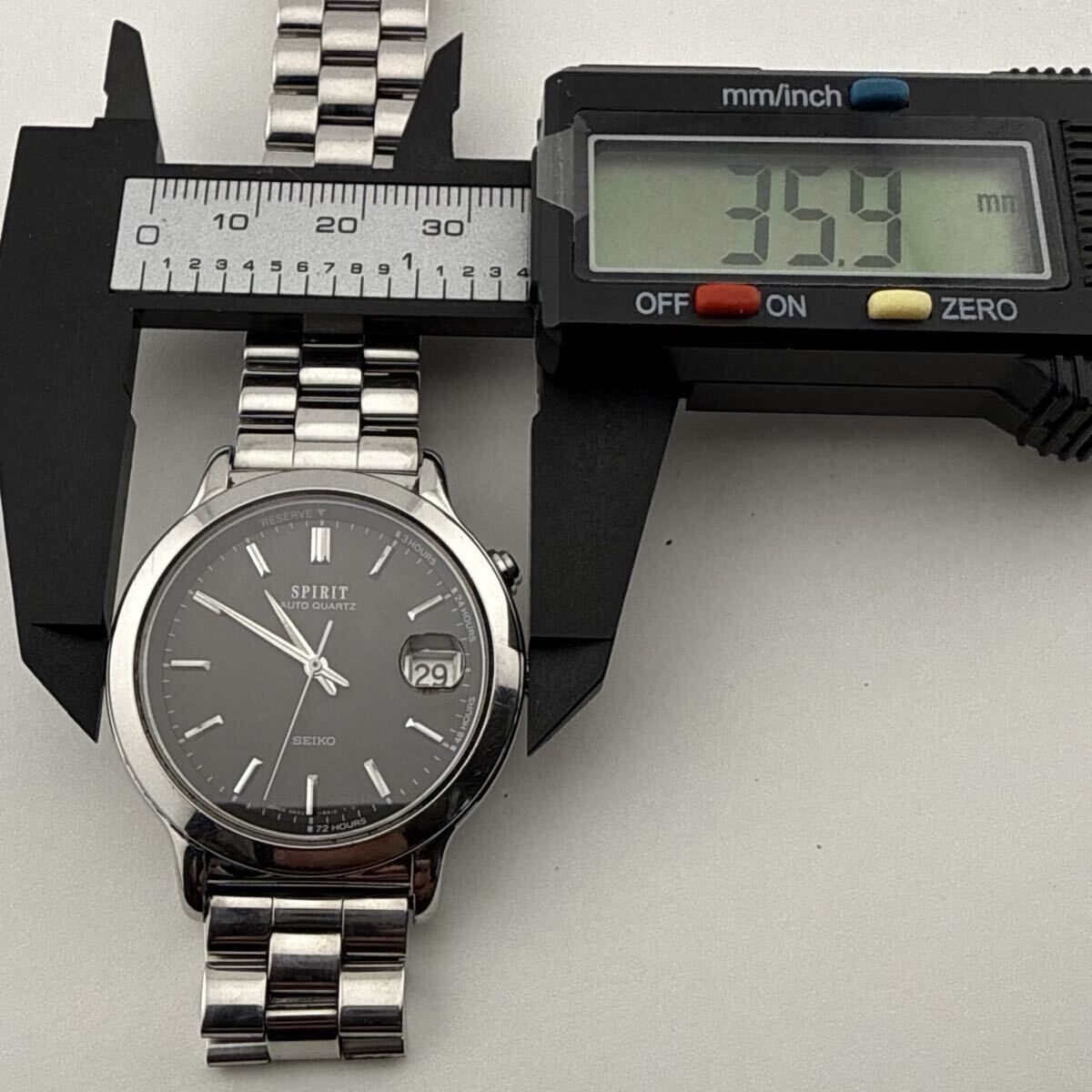 SEIKO 5M22-6A0A セイコー SPIRIT スピリット メンズ 腕時計 ジャンク 