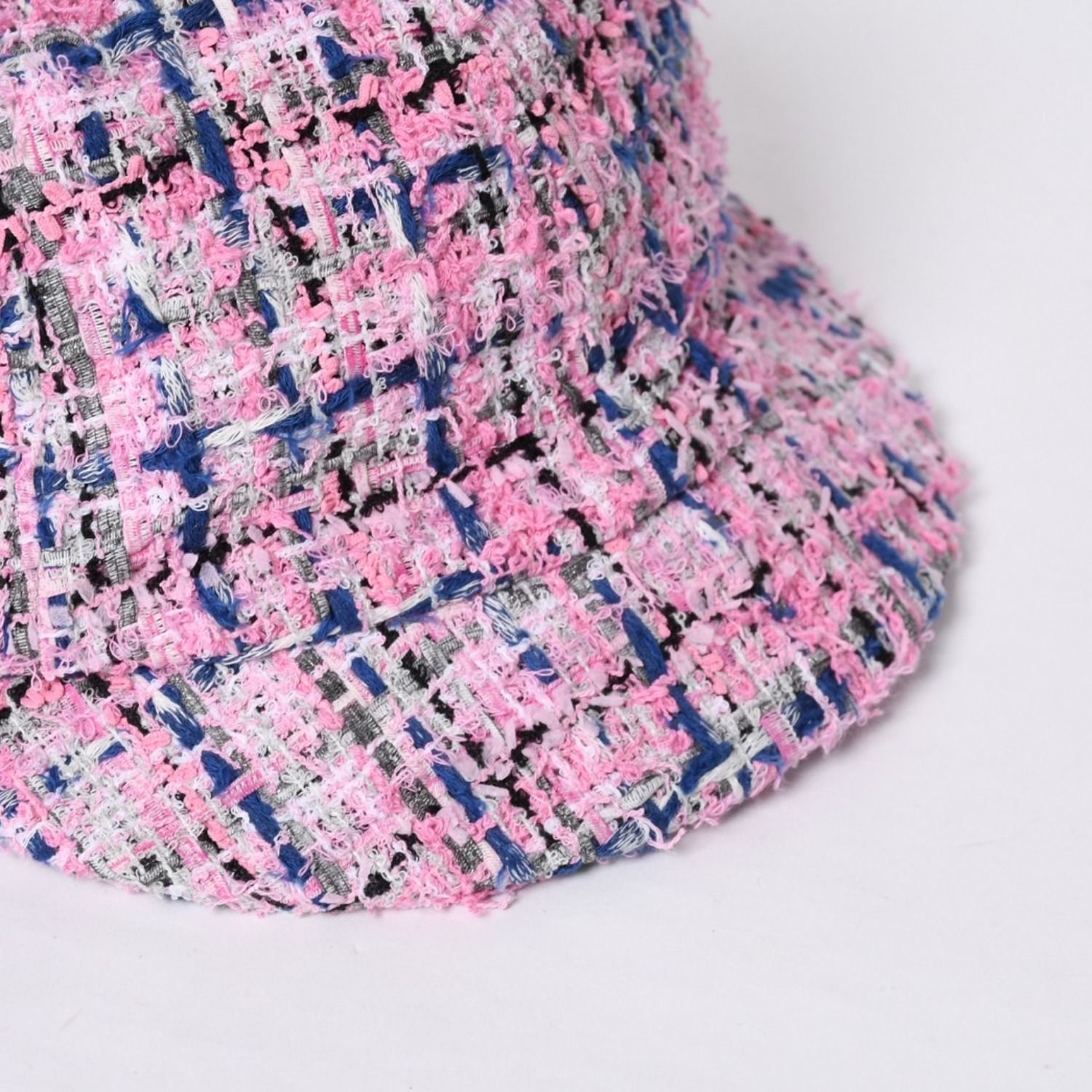 極美品 CHANEL シャネル ツイード キャップ ハット 帽子 AA8985 サイズ 