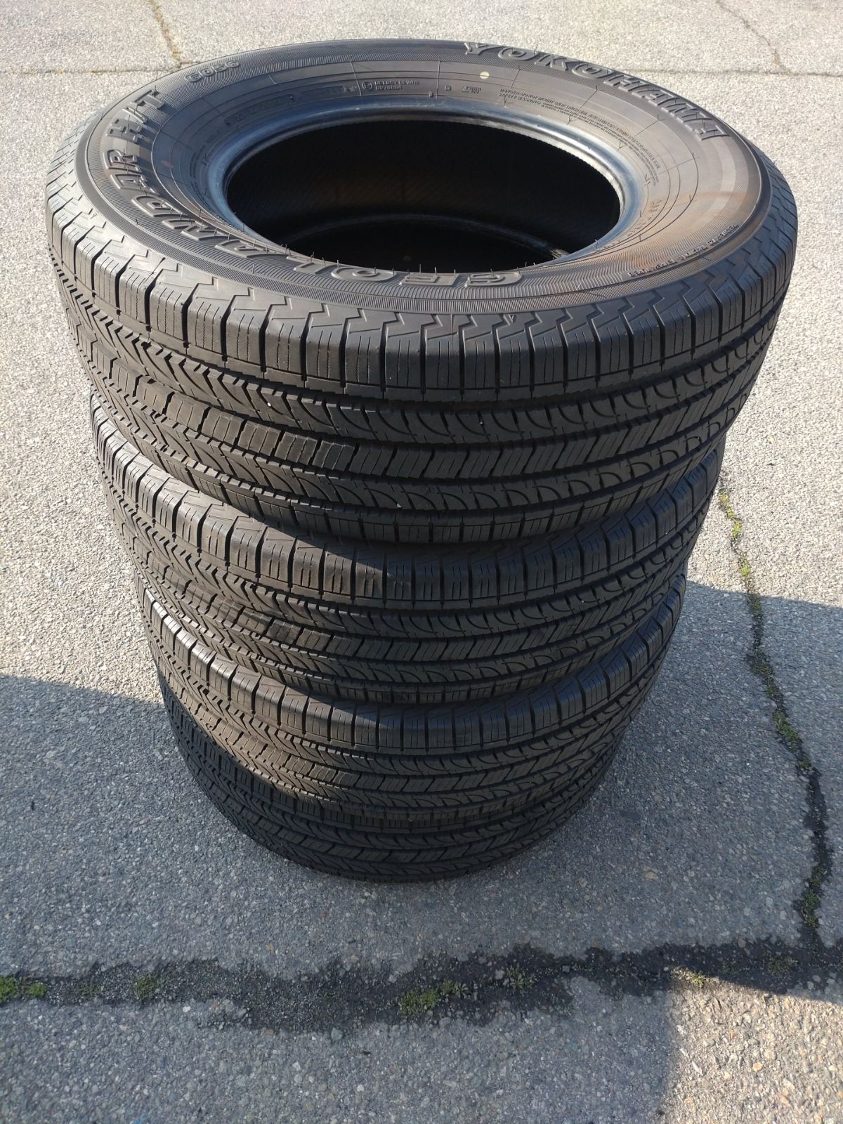 YOKOHAMA　GEOLANDAR　ジオランダー　H/T　G056　2024年製 265/70R17 夏タイヤ サマータイヤ　中古　4本セット