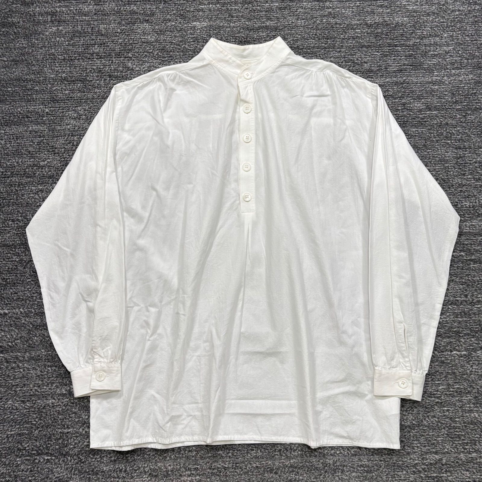 美品 Sea Room Lynn チュニックシャツ ブラウス ホワイト M シールーム 