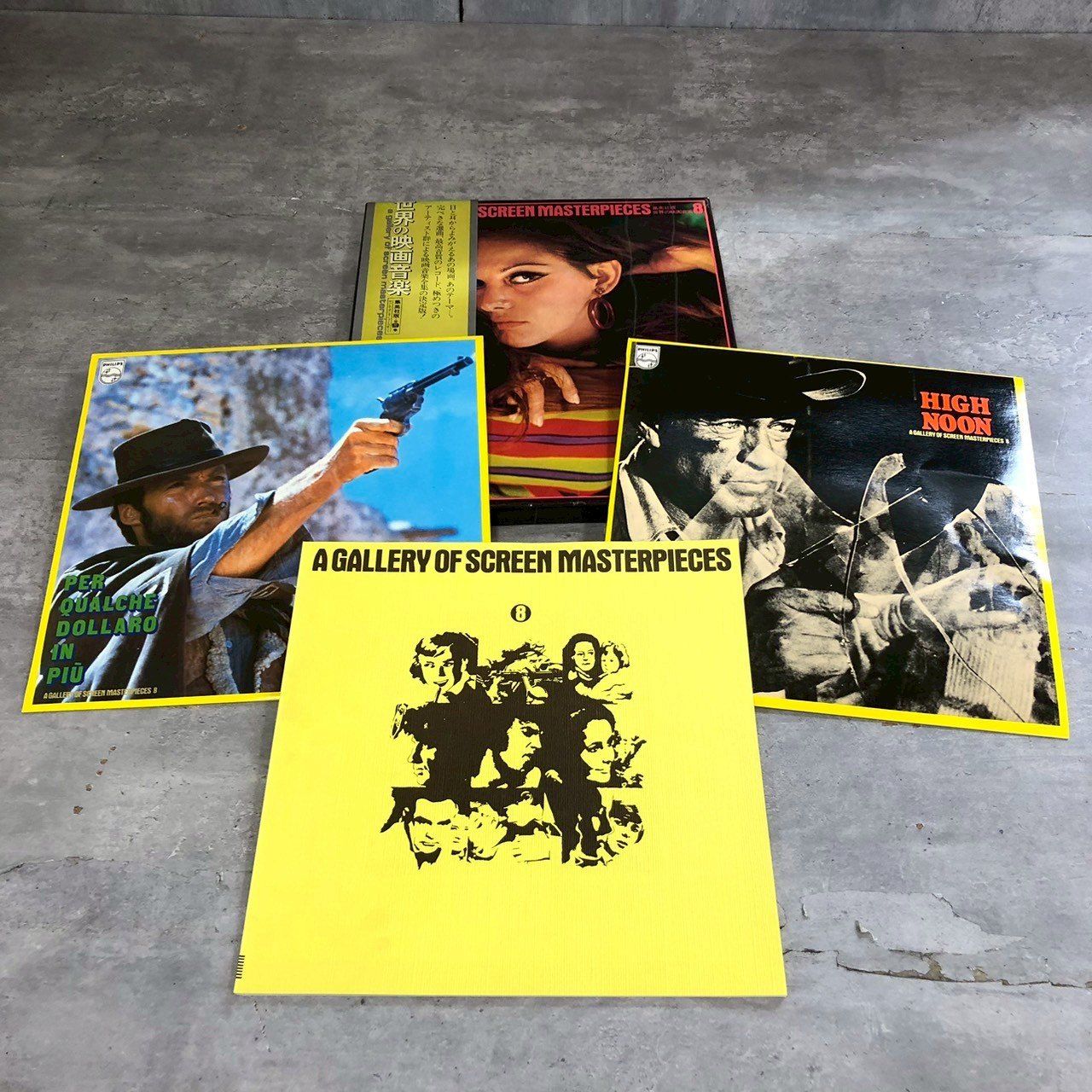 世界の映画音楽 SCREEN MASTERPIECES 全9巻 LPレコード 帯 世界の映画音楽 SCREEN MASTERPIECES 全9巻 LPレコード 帯 世界の映画音楽