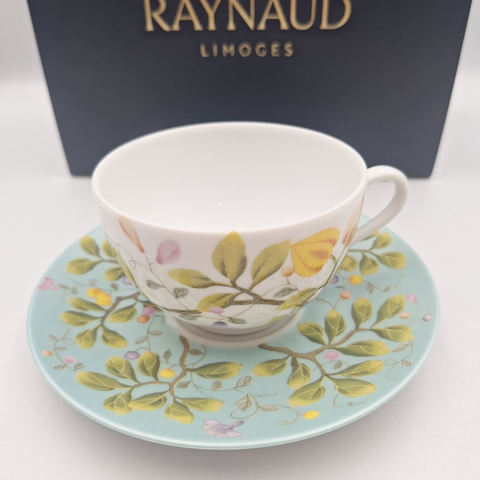 REYNAUD LIMOGES レイノー リモージュ カップ＆ソーサー 2客 カップ