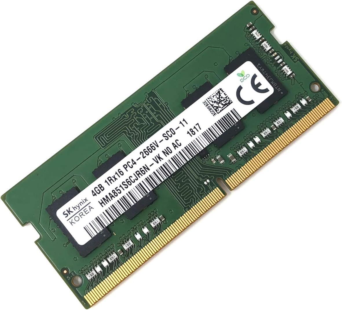 ノートPC用 ＊ノート メモリー SKhynix pc4-2666V pc4-3200AA 8G 2枚