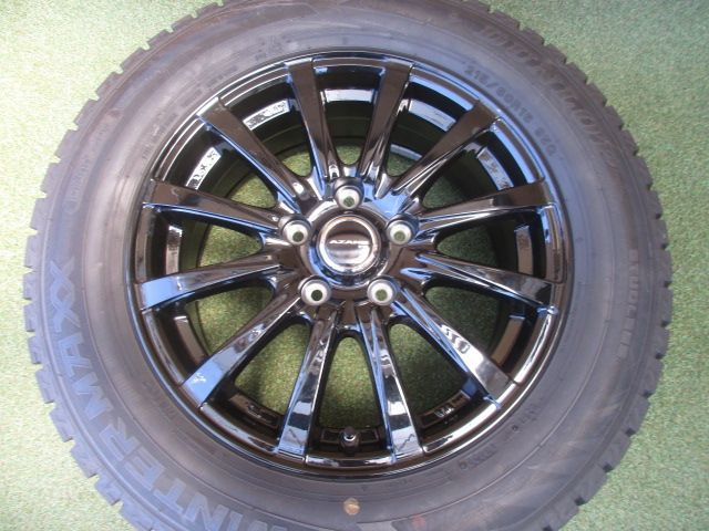 中古】 送料込み AZANE 215/60R16 スタッドレスタイヤ4本SET ヴェゼル 