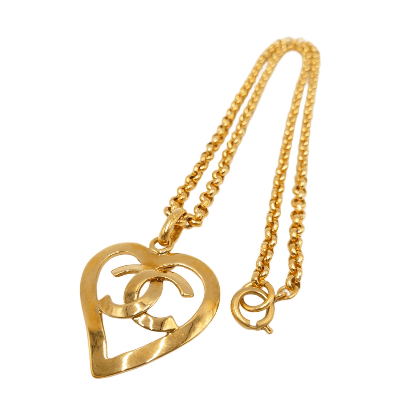 CHANEL シャネル ネックレス アクセサリー ココマーク ハート 高級感 