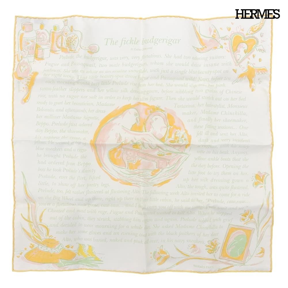 未使用品 エルメス HERMES プチカレ La Perruche in conctante 浮気な