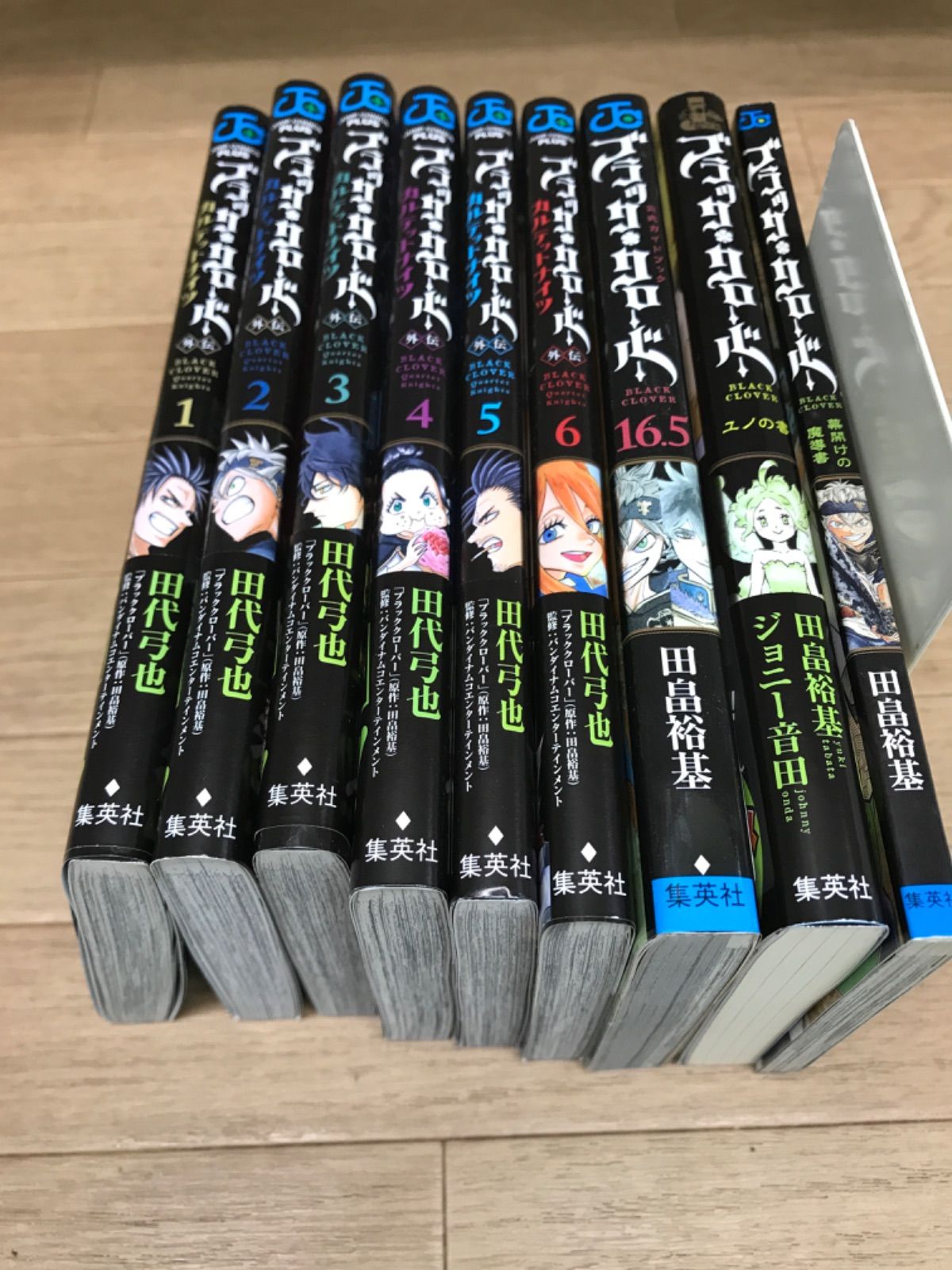 ブラッククローバー 1〜37 全巻＋外伝 カルテットナイツ 1〜6 全巻