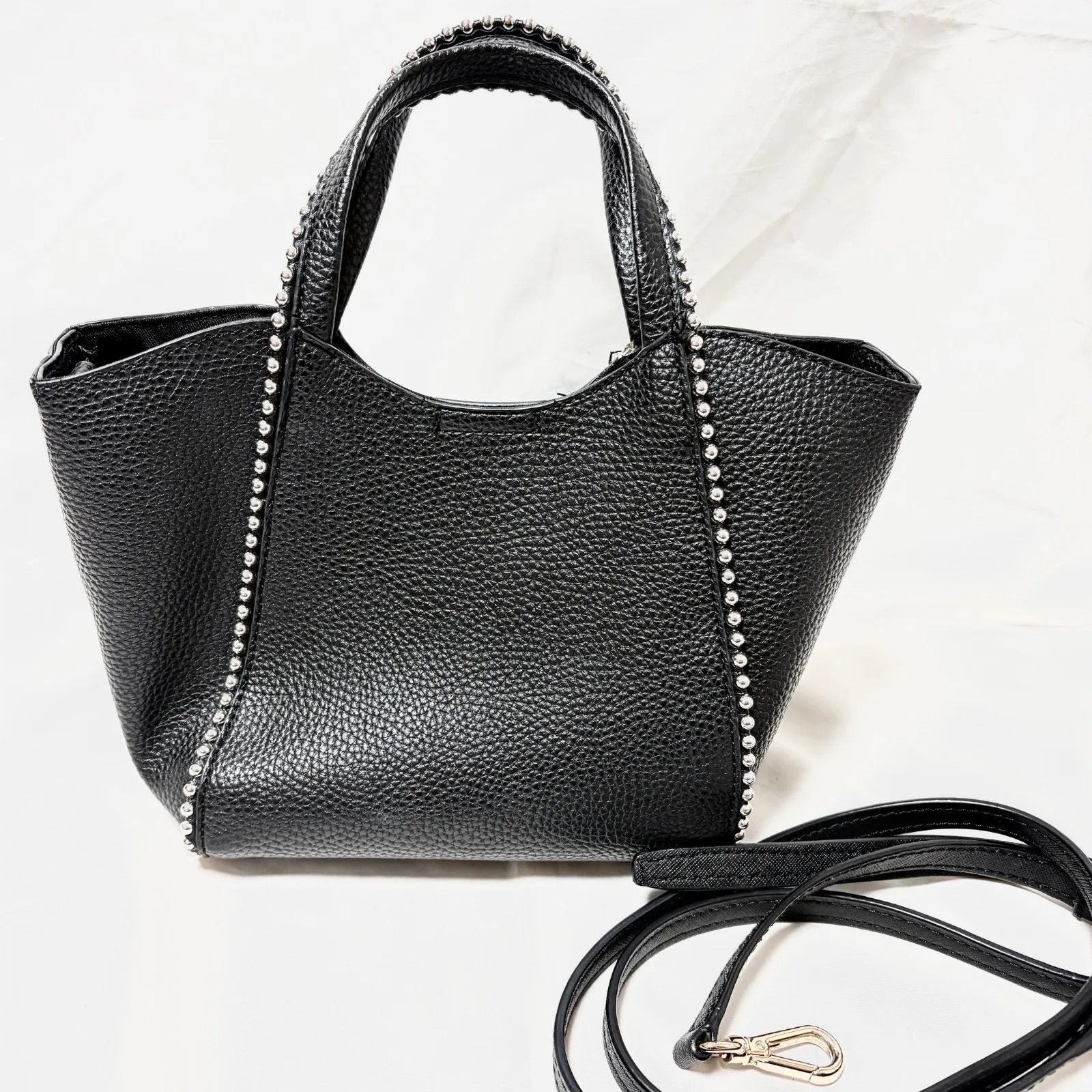 BEAUTY&YOUTH UNITED ARROWS トートバッグ ショルダーバッグ ブラック 