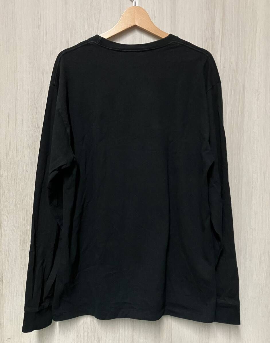 美品 S／ A BATHING APE ア・ベイシング・エイプ ロンT ブラック ア