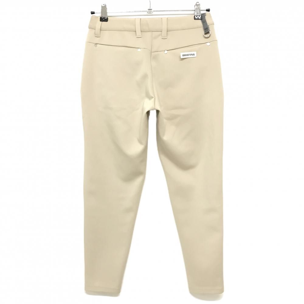 ブリーフィング パンツ ベージュ 立体ロゴ レディース XS ゴルフウェア