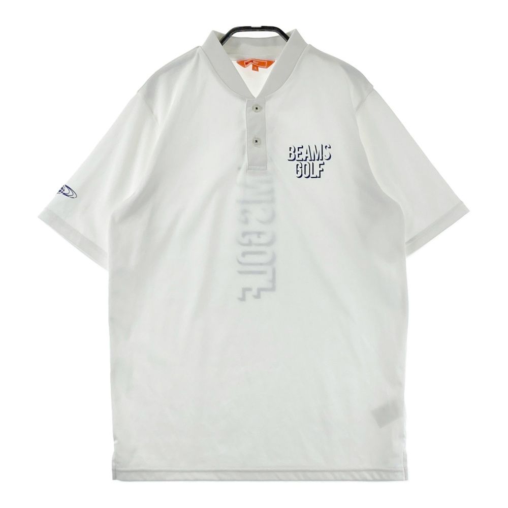 サイズ：S BEAMS GOLF ビームスゴルフ  半袖Tシャツ  ホワイト系 [240101618736] ゴルフウェア メンズ ストスト サイズ：S BEAMS GOLF ビームスゴルフ 半袖Tシャツ ホワイト系