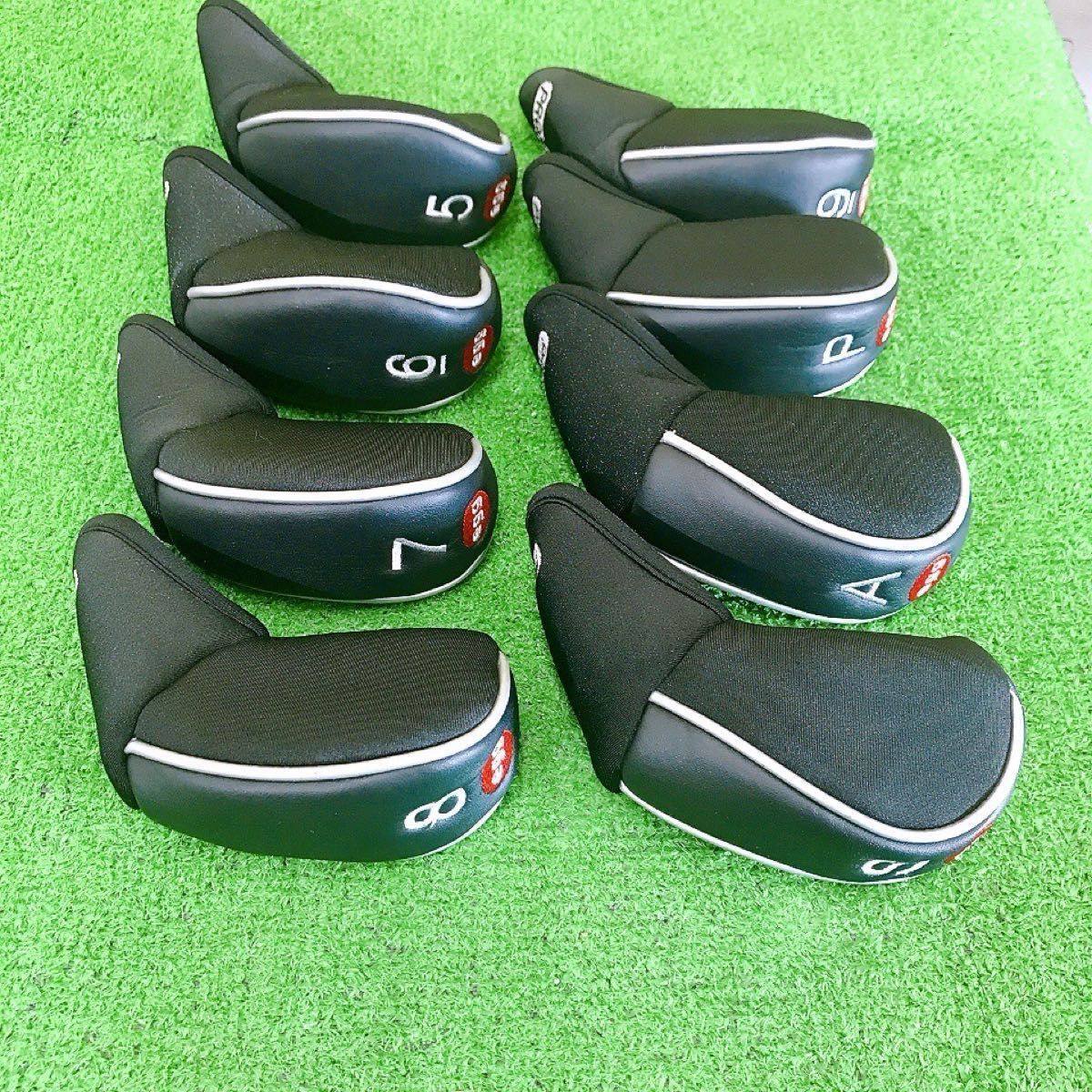テ69☆PRGR egg II 8本レディースアイアンセット 赤egg M-30 L 