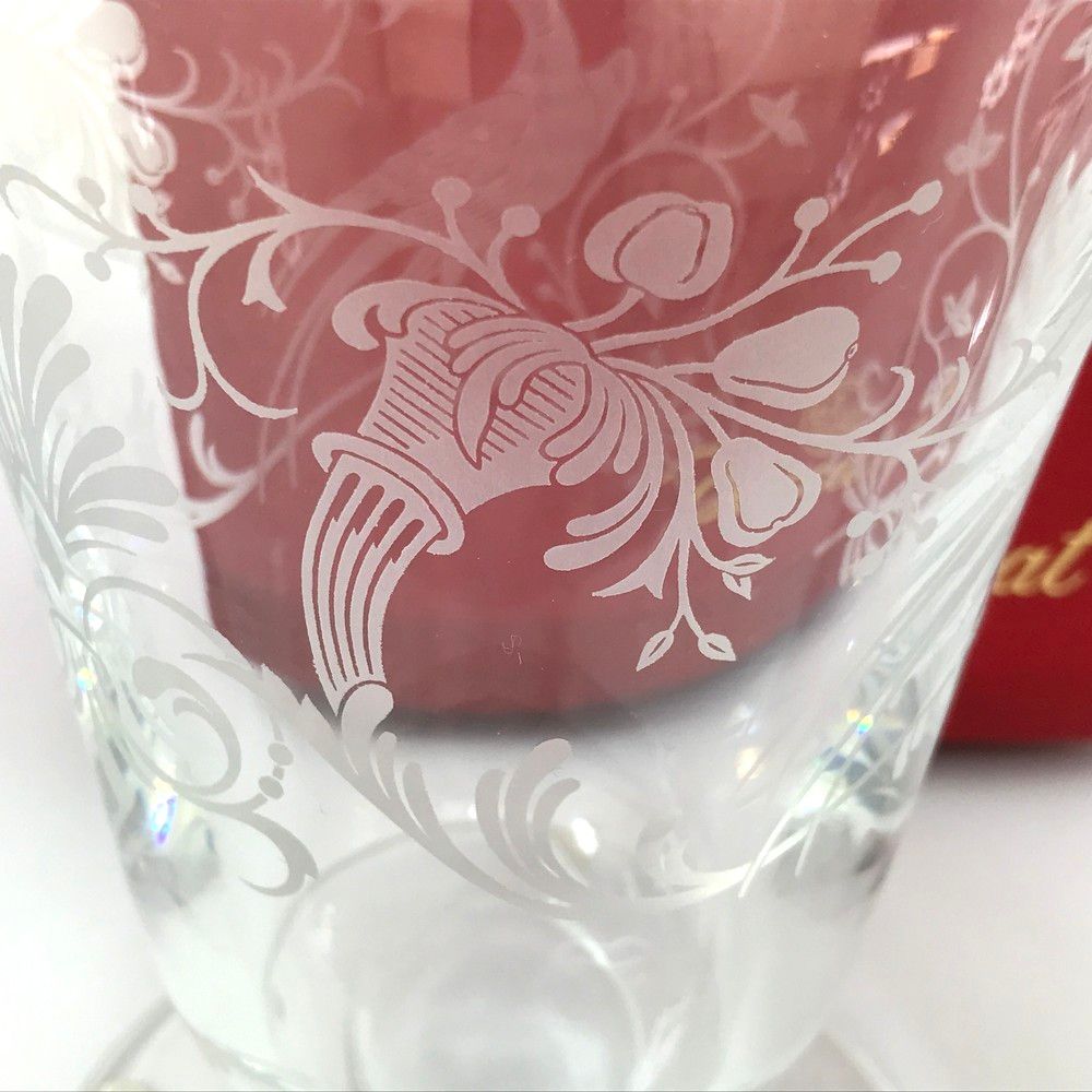バカラ キリン フラワーベース 1987 80周年記念 未使用品 未使用品 Baccarat バカラ キリン フラワーベース 1987 80周年記念