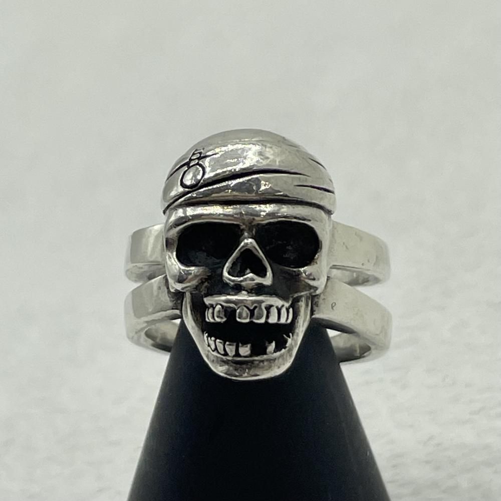 【中古】Disney　スカルリング　Silver925　13号[79][240079032540] 中古】Disney スカルリング Silver925 13号[79][240079032540] - メルカリ