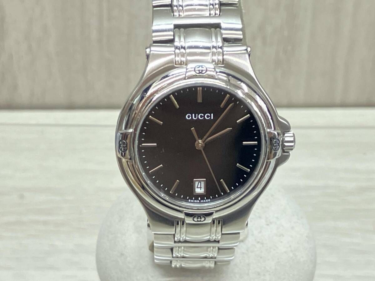 GUCCI 9040M クォーツ ケースサイズ 3.5cm ベルト長さ 18cm ケース 