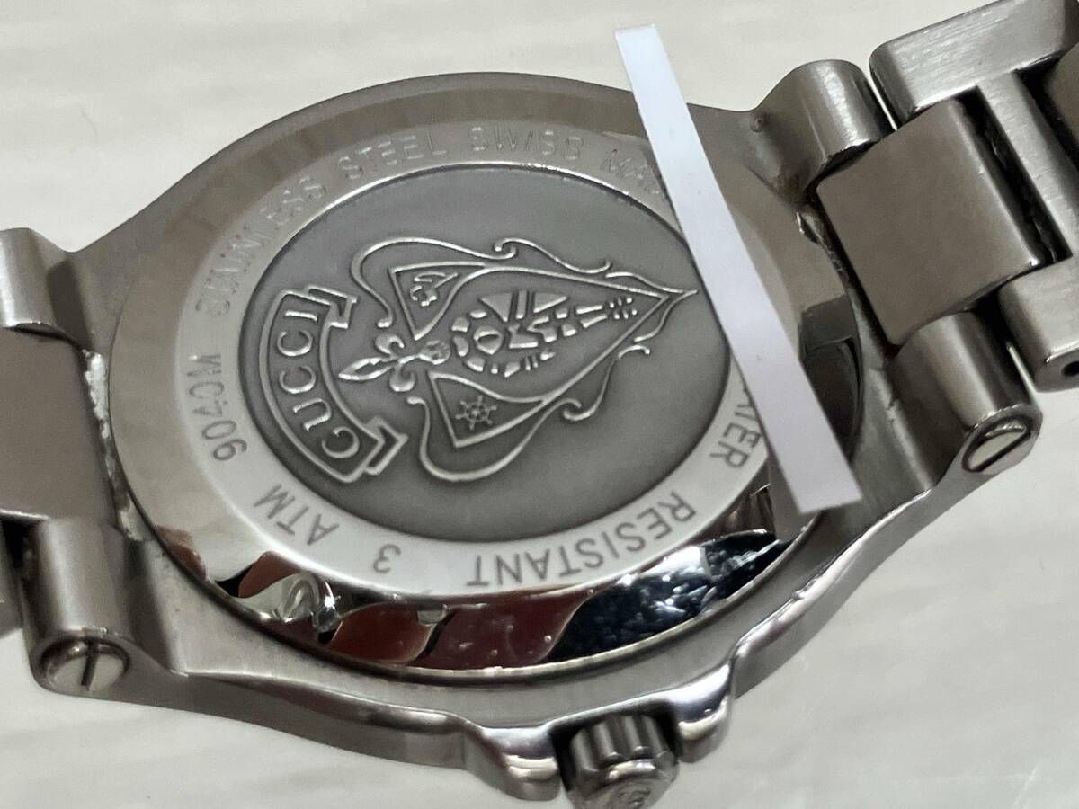 GUCCI 9040M クォーツ ケースサイズ 3.5cm ベルト長さ 18cm ケース 
