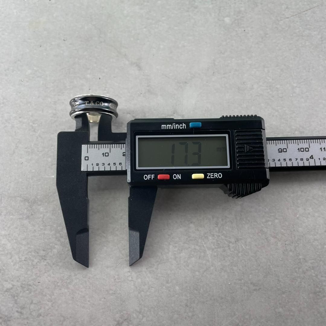 ティファニー 14号 1837 チタン シルバー コンビ リング ABW5fe - メルカリ