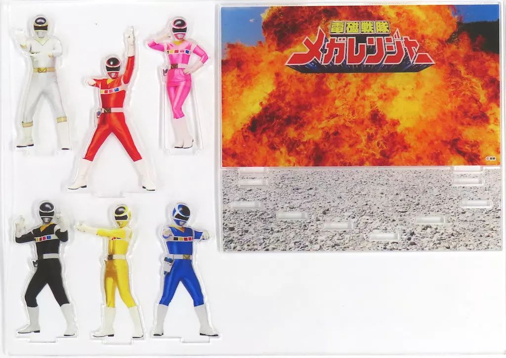 中古】アクリルスタンド・アクリルパネル メガレンジャー アクリル