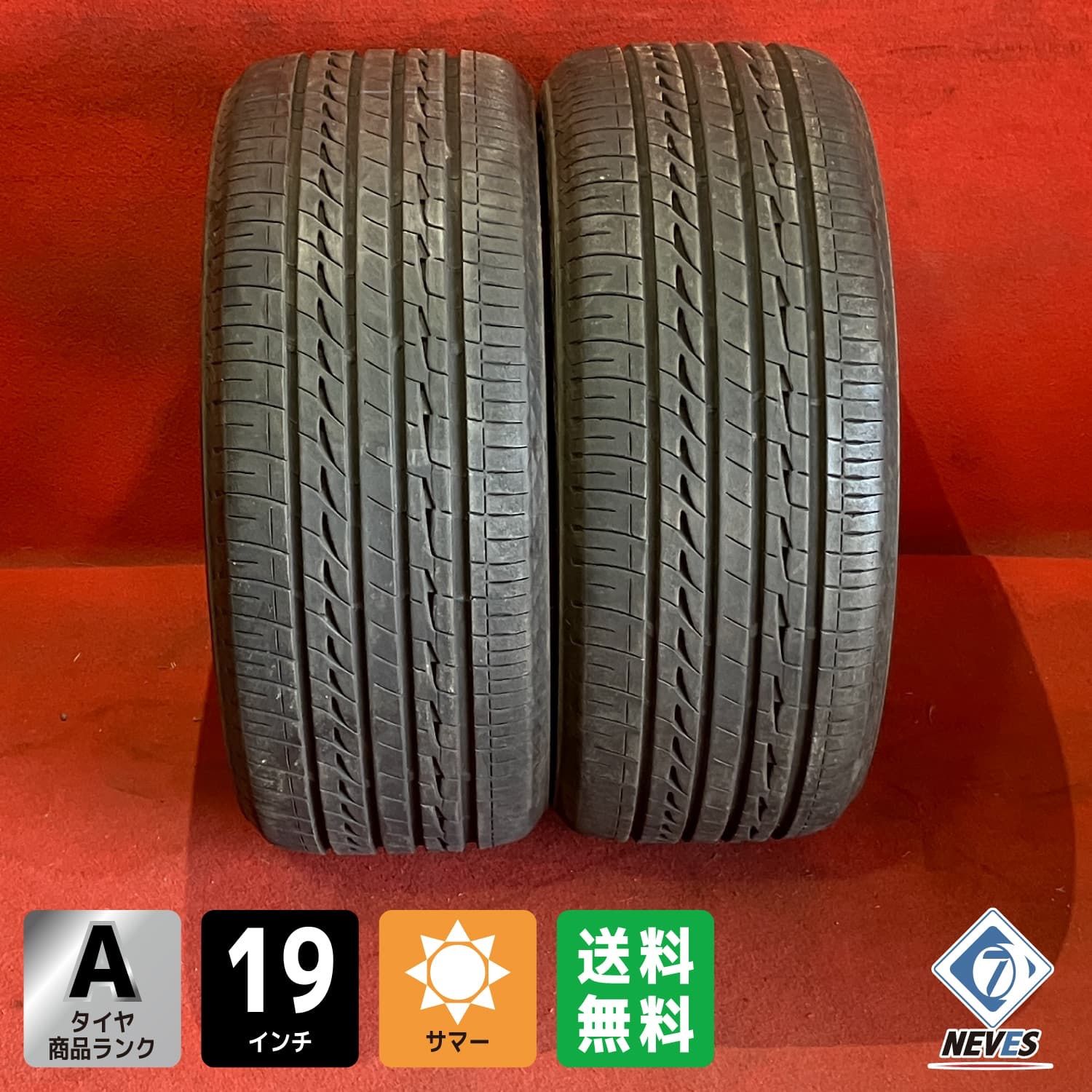 中古サマータイヤ【245/40R19 BRIDGESTONE REGNO GR-XII】 2本SET 