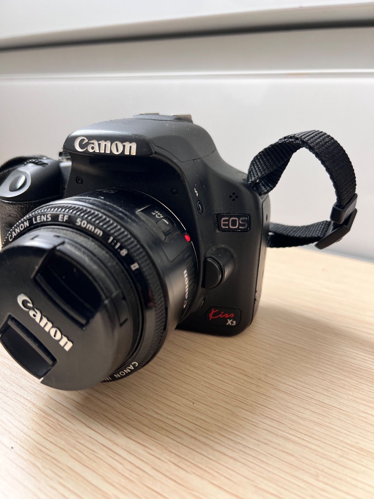 Canon EOS Kiss X3 レンズ付き EF 50mm F1.8 動作品 - メルカリ
