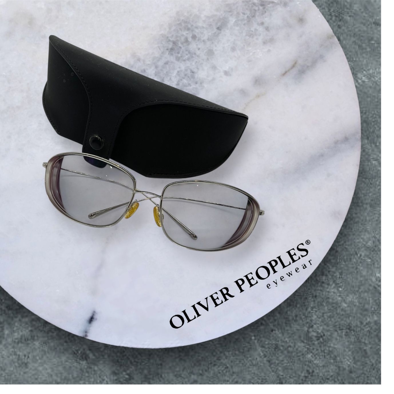 OLIVER PEOPLES オリバーピープルズ サングラス度あり 紫外線対策 