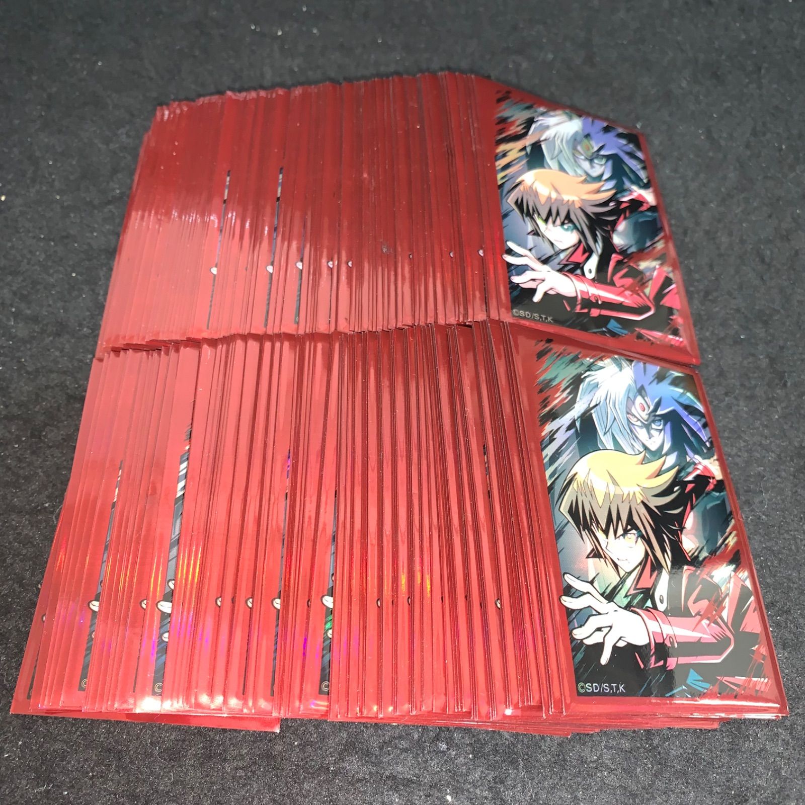 遊戯王 No.P5445 大量 スリーブ 公式スリーブ 遊戯十代&ユベル 169枚 