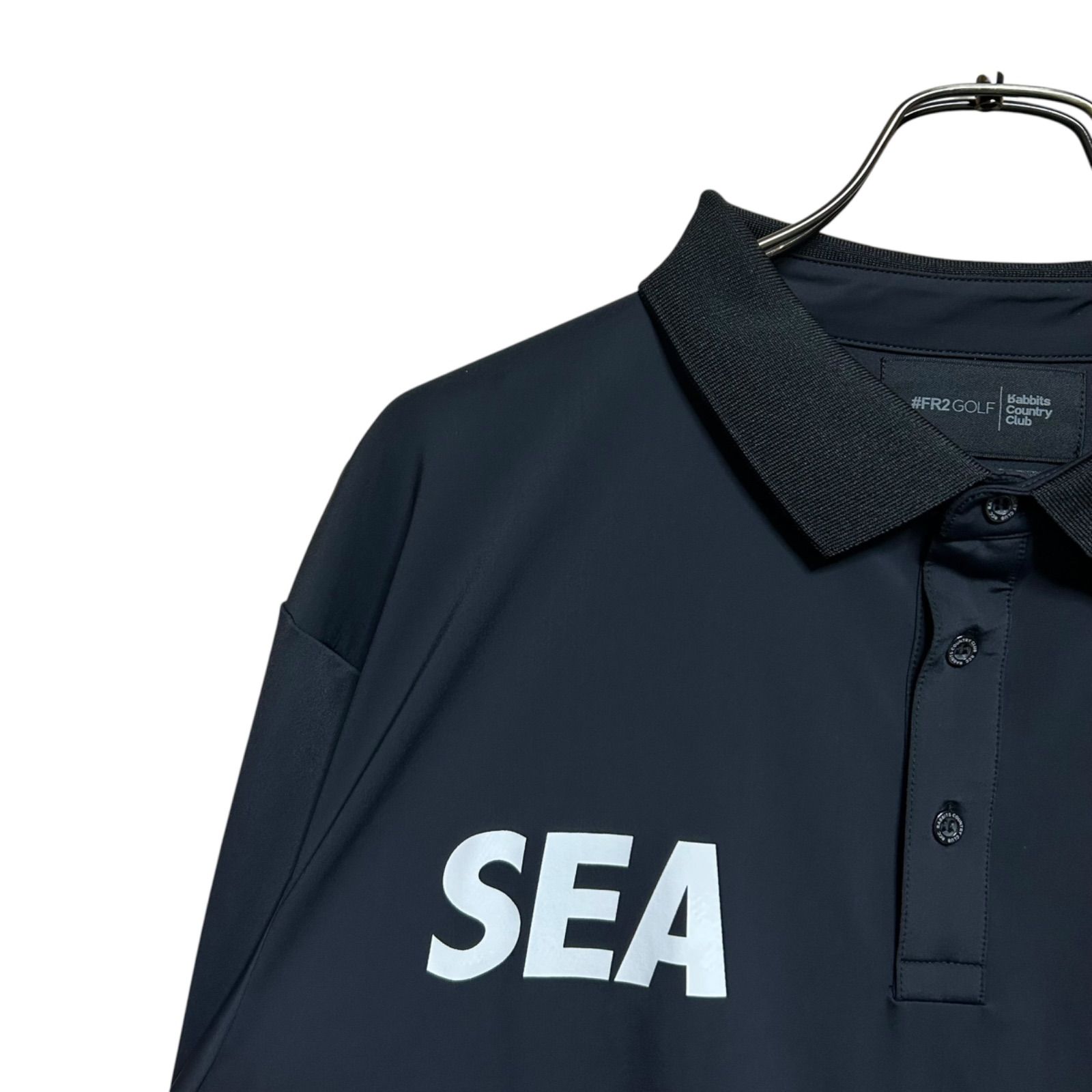 激レア 美品 希少サイズ WIND AND SEA × FR2 GOLF コラボ 長袖 シャツ