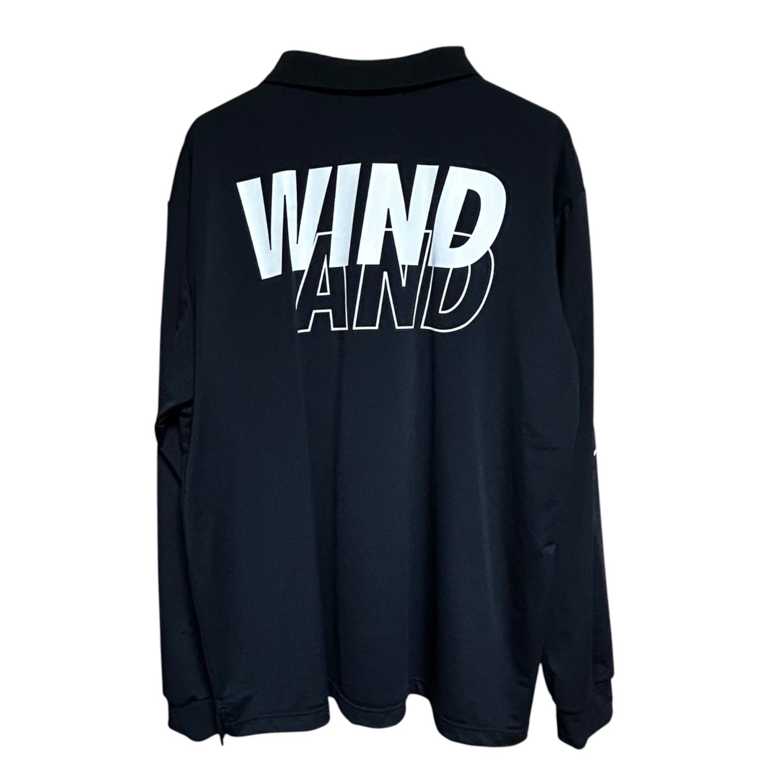 【美品】FR2 GOLF windandsea 長袖ポロシャツ 激レア 美品 希少サイズ WIND AND SEA × FR2 GOLF コラボ 長袖 シャツ
