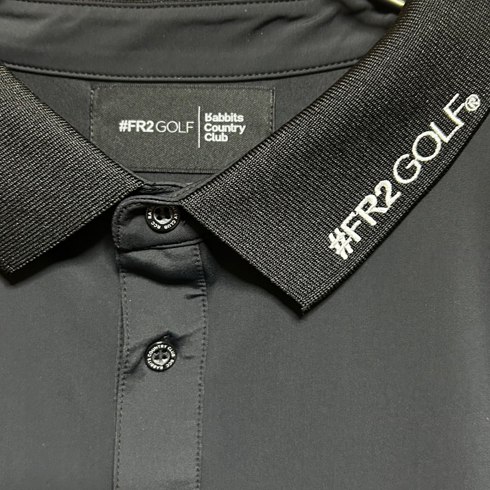 【美品】FR2 GOLF windandsea 長袖ポロシャツ 激レア 美品 希少サイズ WIND AND SEA × FR2 GOLF コラボ 長袖 シャツ
