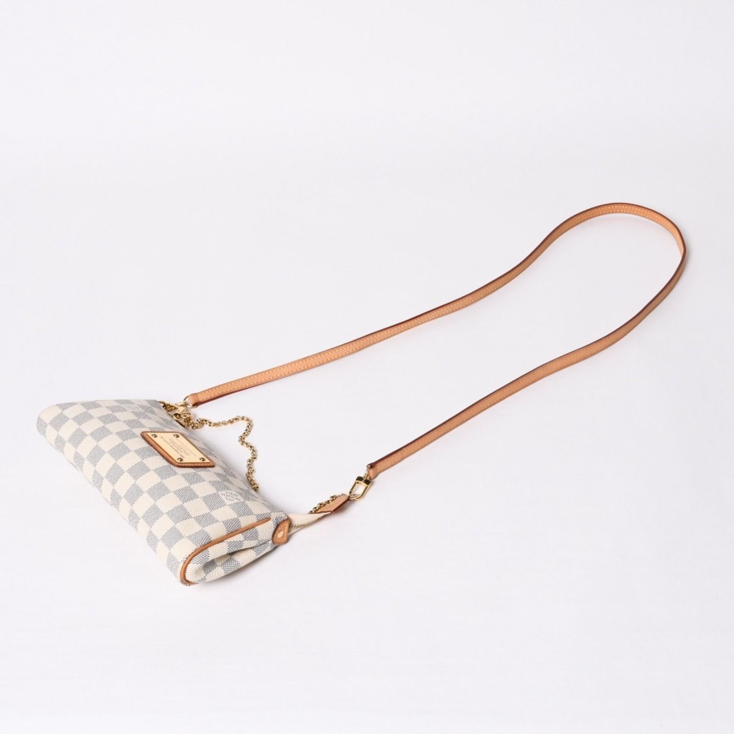 極美品 LOUIS VUITTON ルイヴィトン ダミエ アズール エヴァ 極美品 LOUIS VUITTON ルイヴィトン ダミエ アズール エヴァ