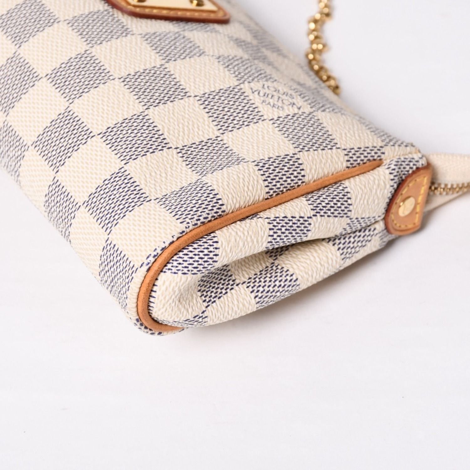 極美品 LOUIS VUITTON ルイヴィトン ダミエ アズール エヴァ 極美品 LOUIS VUITTON ルイヴィトン ダミエ アズール エヴァ