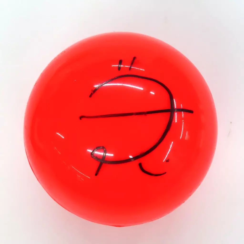 中古】ボール RIMA(NiziU) 直筆サイン入りボール 「NiziU Live with U