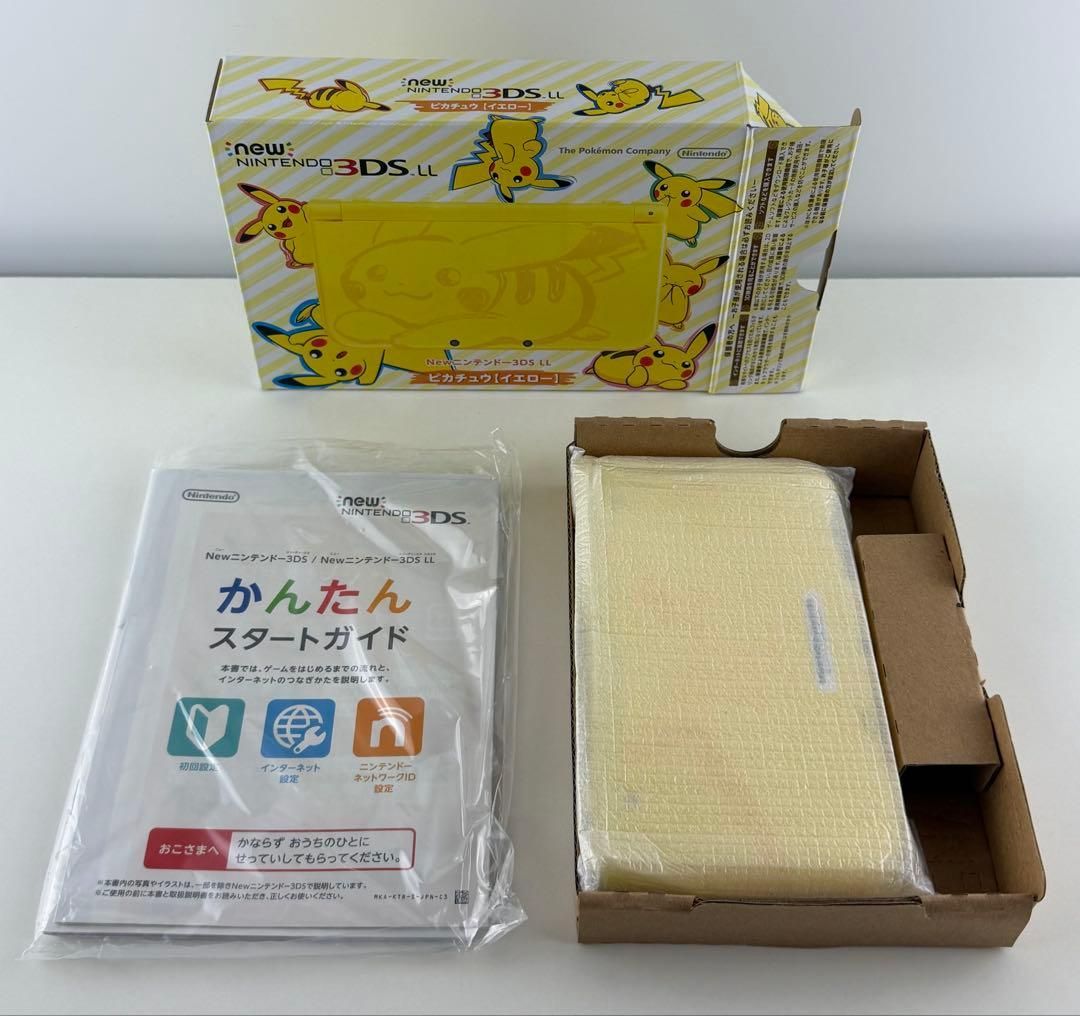 ほぼ新品 NEW 3DS LL ピカチュウ ニンテンドー スリーディーエス ほぼ新品 NEW 3DS LL ピカチュウ ニンテンドー スリーディーエス