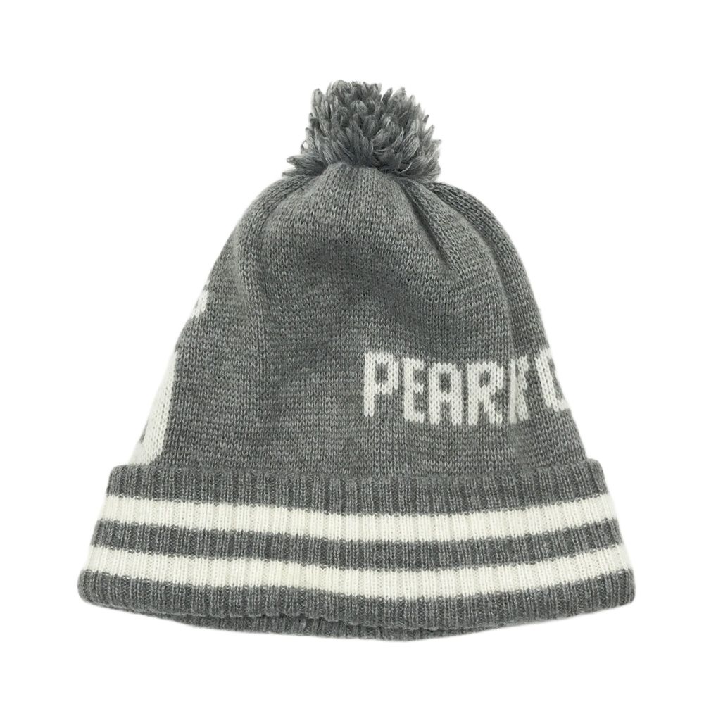 PEARLY GATES パーリーゲイツ ニット帽 ボンボン付 ウール混 グレー系 FR [240101582596] ゴルフウェア ストスト 5,148円