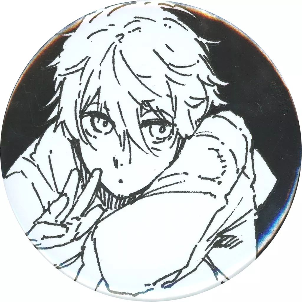 中古】バッジ・ビンズ 凪誠士郎(モノクロ/コート) 「ブルーロック展
