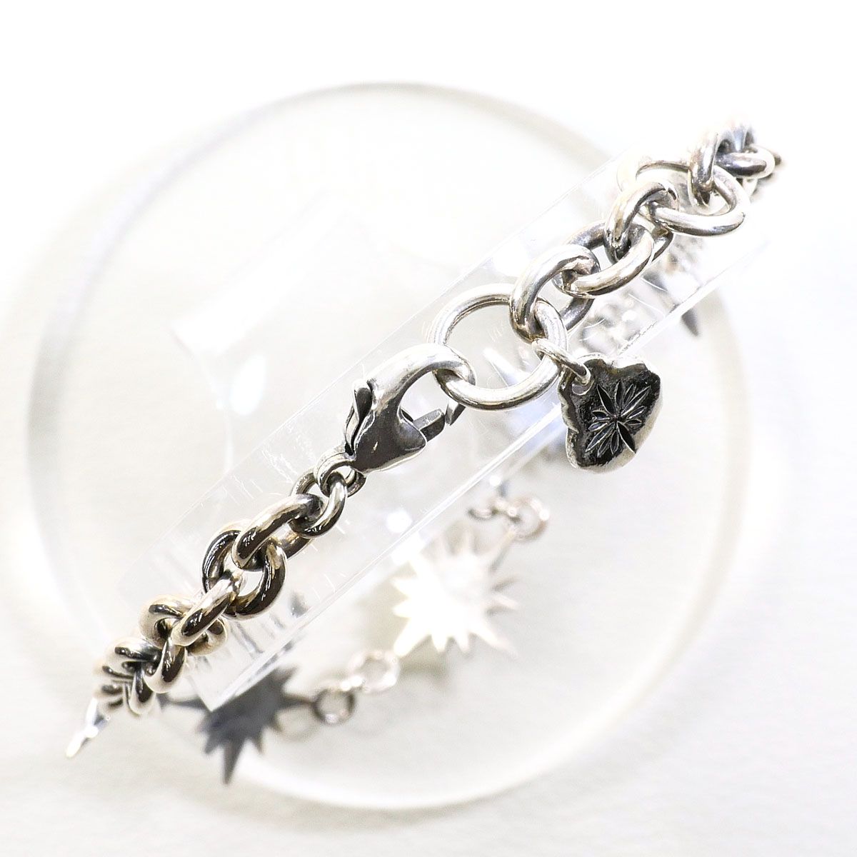 SAAD シルバー925 ブレスレット 総重量約12.9g 約21.5cm - メルカリ