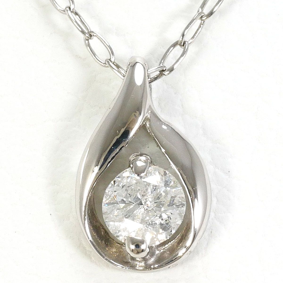 PT900/プラチナ PT850/プラチナ ネックレス ダイヤモンド 0.10ct PT900/プラチナ PT850/プラチナ ネックレス ダイヤモンド 0.10ct