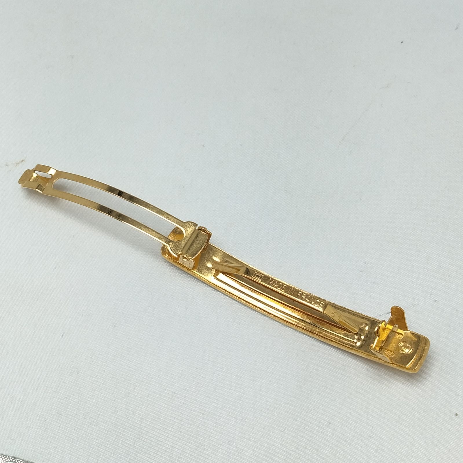 ✨️CHANEL✨️シャネル 97P バレッタ ヘアピン ヘアクリップ ゴールド
