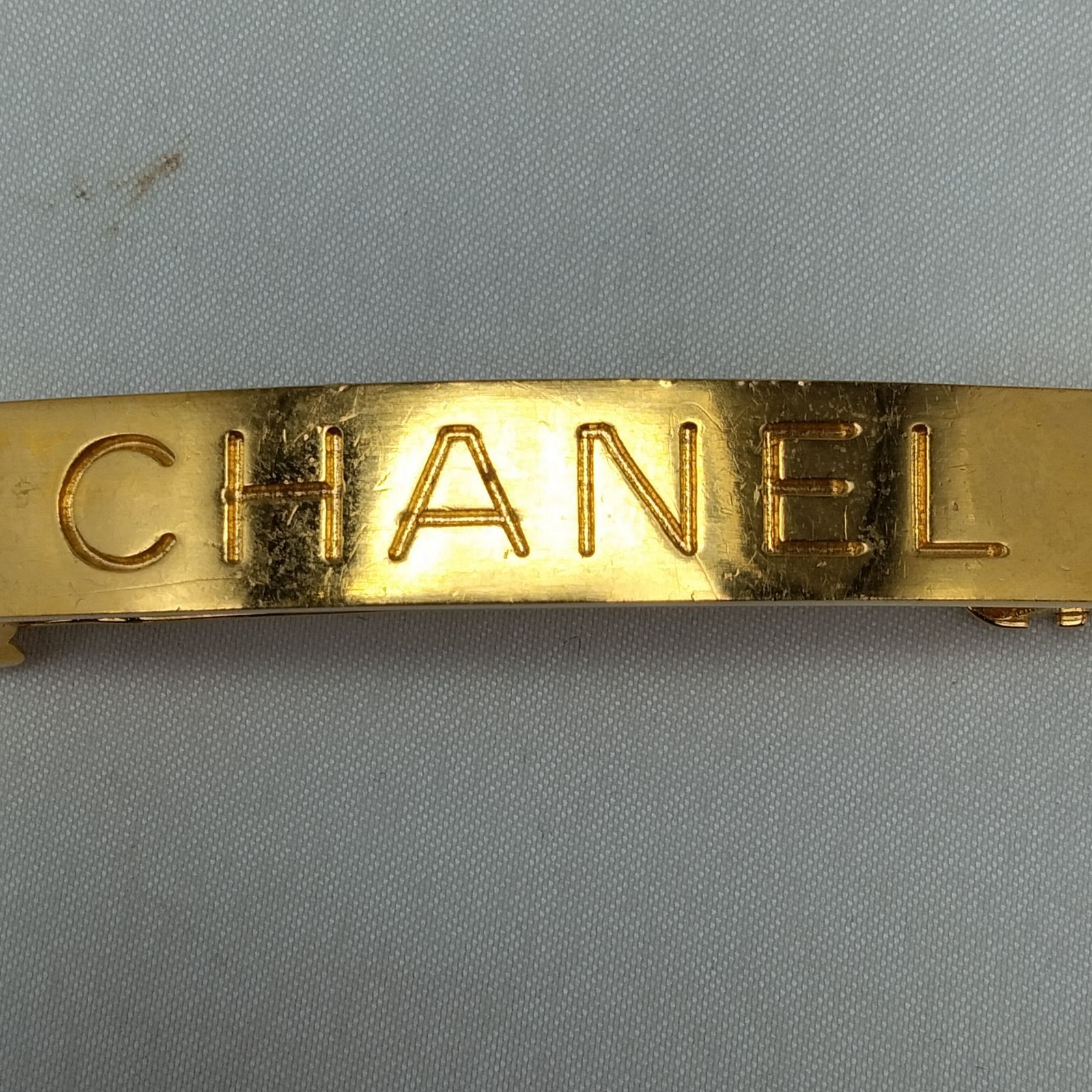 ✨️CHANEL✨️シャネル 97P バレッタ ヘアピン ヘアクリップ ゴールド