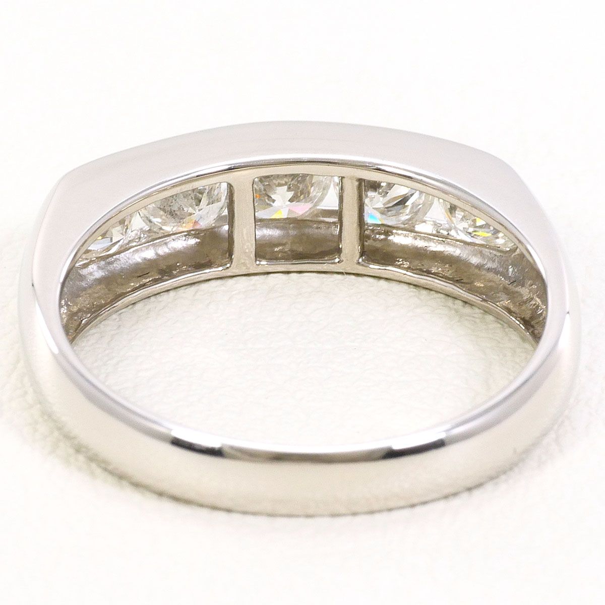 PT900/プラチナ リング・指輪 11.5号 ダイヤモンド 1.00ct 鑑別書 総