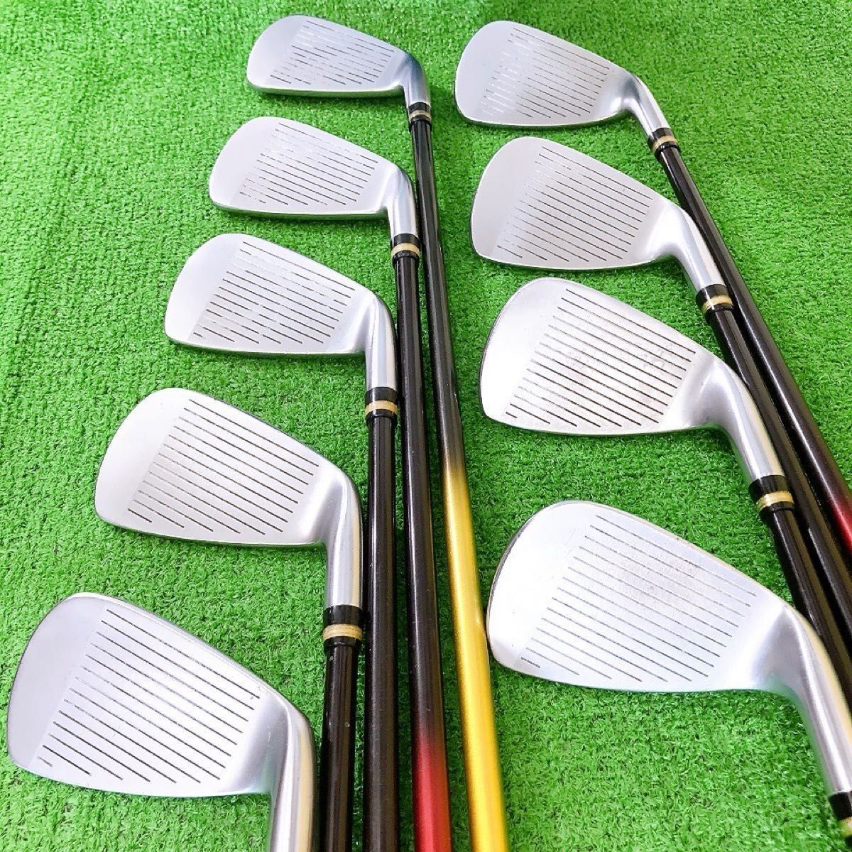 テ73★★★3S左利き用 ホンマ BERES IS-01 8本レフティアイアン金 テ733S左利き用 ホンマ BERES IS-01 8本レフティアイアン金 日本製 3