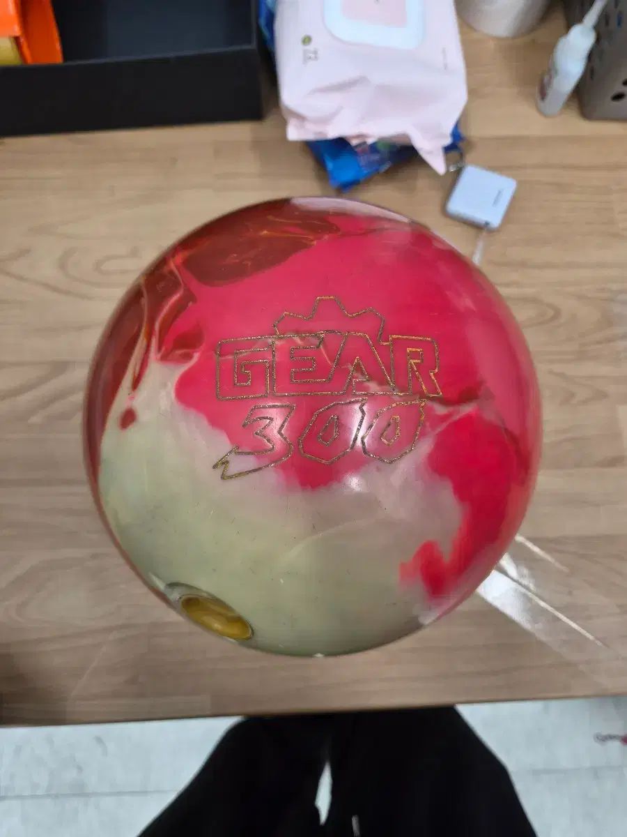 中古ボーリングボール 15p ギア 300