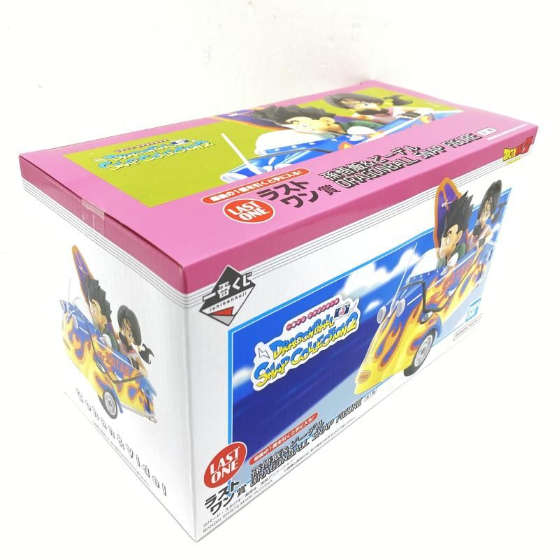 中古】【未開】ラストワン賞 孫悟飯＆ビーデル DRAGONBALL SNAP FIGURE