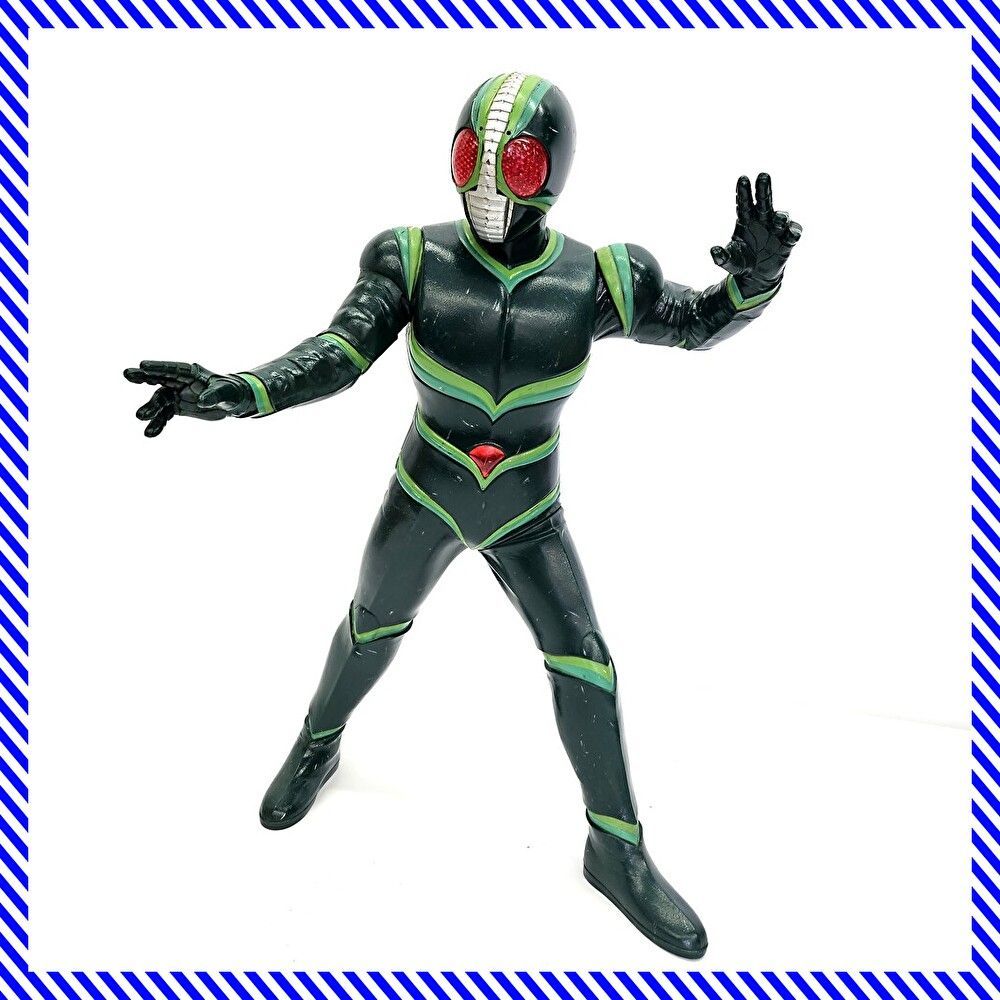⚠️未使用デッドストック　仮面ライダーJ 京本コレクション　バンダイ 当時もの 京本コレクション 仮面ライダーJ 約42cm ビッグソフビ