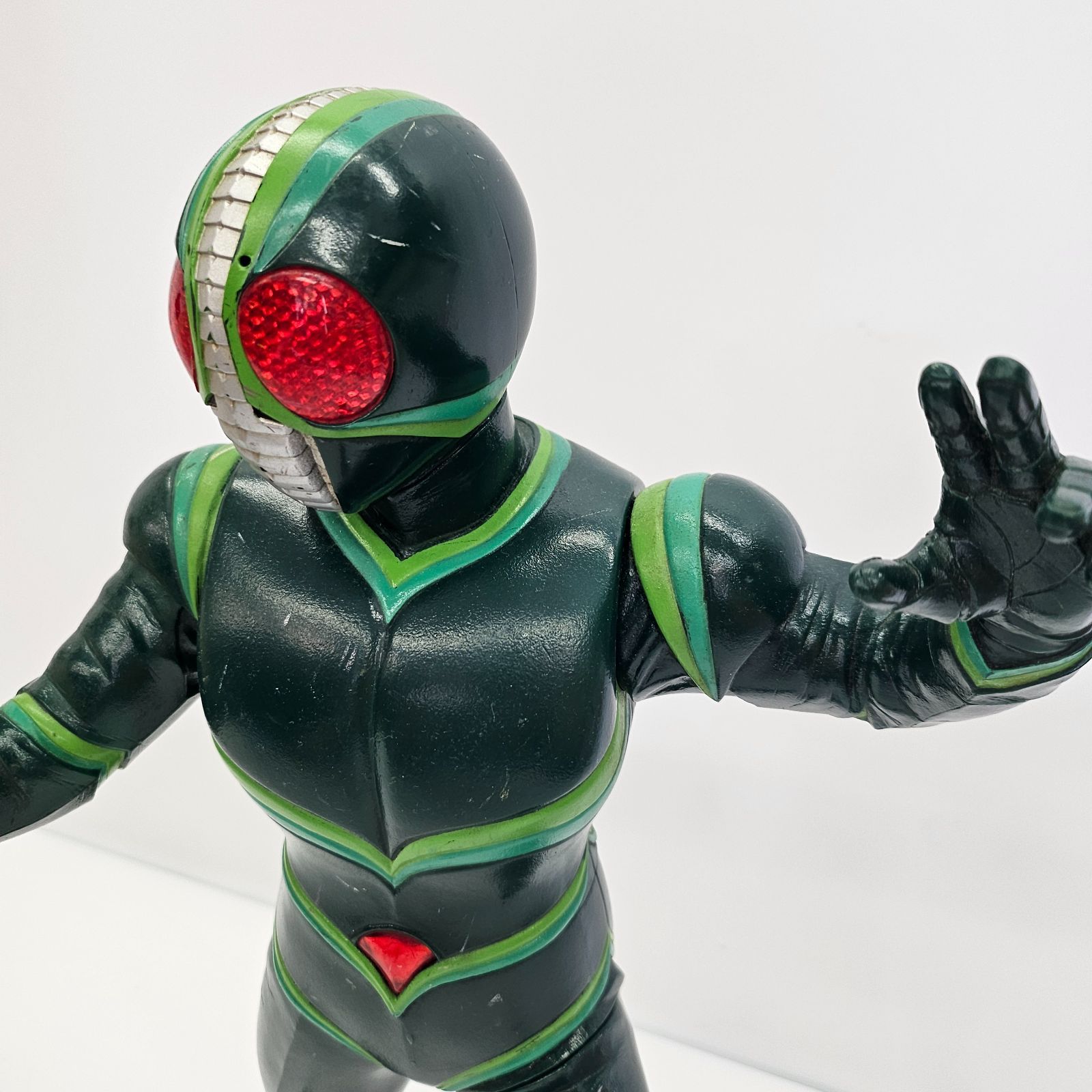当時もの 京本コレクション 仮面ライダーJ 約42cm ビッグソフビ